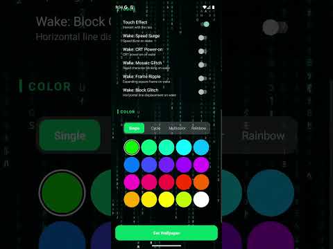 Live Wallpaper SSH Matrix