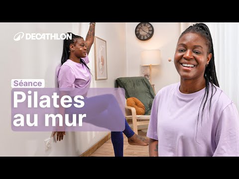 SÉANCE - 10 minutes de pilates au mur facile 💪 | Decathlon