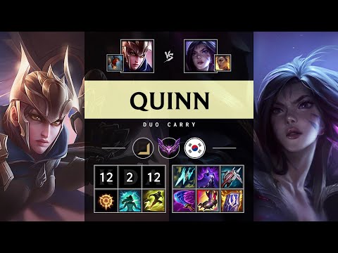 Quinn ADC vs Kai'Sa - KR Master Patch 25.09