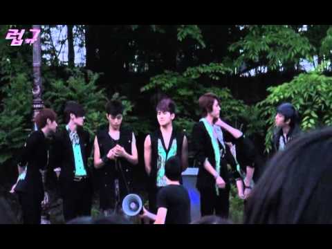 [FANCAM] 120520 INFINITE at Inkigayo Fanmeeting.mp4
