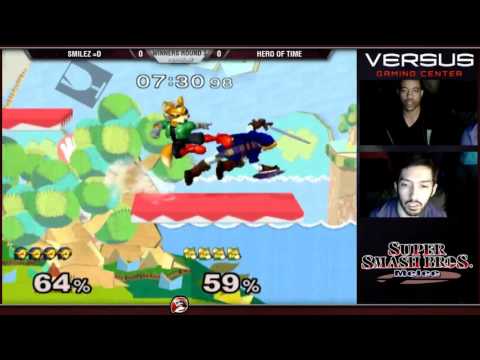 Versus Melee Weekly 12/20/15 - Winners Round 3 - Smilez (Fox) vs Hero of Time (Link)