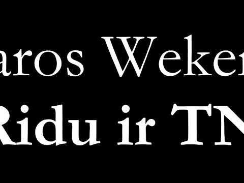 Vasaros Weekendas Su Ridazz ir Tnn