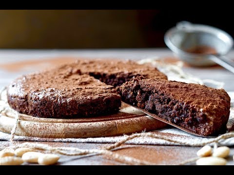 Torta Cioccolato e Mandorle dal Cuore Cremoso