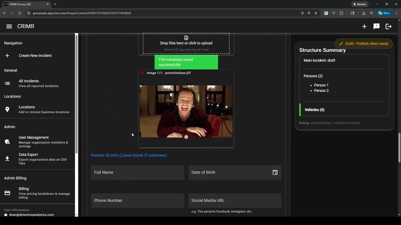 CRIMR demo video thumbnail