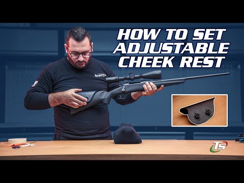 How to set Toni system adjustable cheek rest