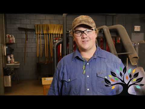 Meet Justin, Welding student at Tri-County Community College