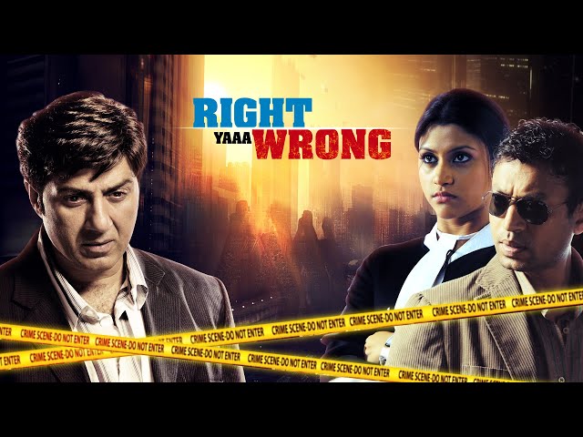 Sunny Deol Crime Thriller Full Hindi Movie | "RIGHT YAAA WRONG" | Irrfan Khan | Konkona Sen Sharma SDDEFAULT Thumbnail