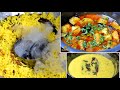 Easy Way To Make Food Like Haldi Feast At Home Kadhi Khichdi And Aloo Baingan Ki Recipe By Nahid