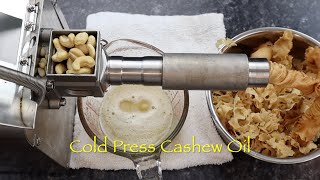 Cold Press Cashew Oil