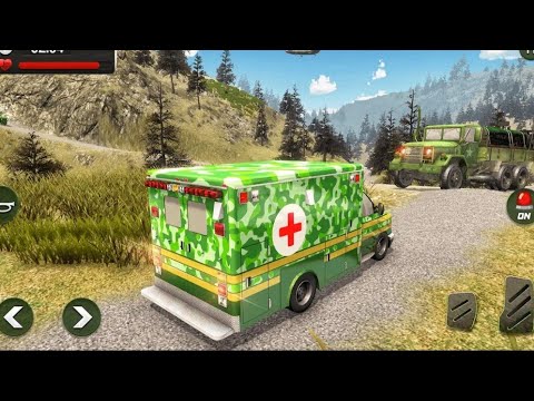 US Army Ambulance Driving Rescue Simulator 2020 Android gameplay