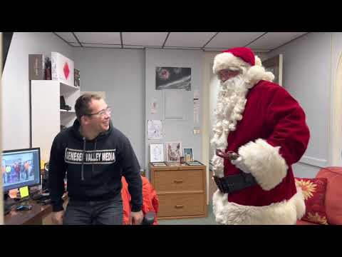 Undercover Santa: Mic’d up at sheriff’s department, businesses and reindeer license