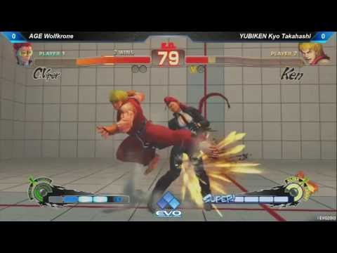 [EVO 2013 SSFIV AE Top 32] AGE Wolfkrone (C Viper) vs YUBIKEN Kyo Takahashi (Ken)