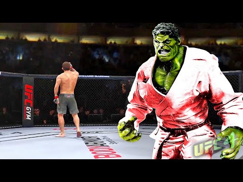 UFC4 | Khabib Nurmagomedov vs. Karate Master Hulk (EA sports UFC 4)