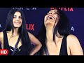 Uff पटाखा Isha Talwar Looks Smokii In Black Deep Neck Outfit At Qala Grand Premiere Night
