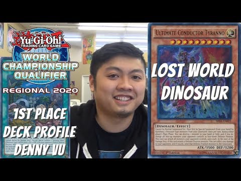 Yugioh February 2020 Lenexa, KS Regional 1st Place Deck Profile - Lost World Dinosaur - Denny Vu