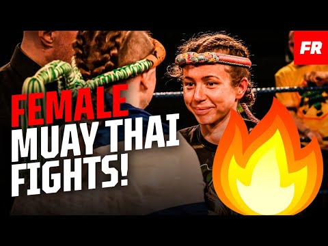 FEMALE MUAY THAI 🔥 The BEST female fighters in UK Muay Thai | Fight Record