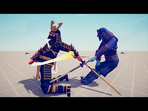 GOLD SAMURAI vs  EVERY UNIT - TABS - Totally Accurate Battle Simulator