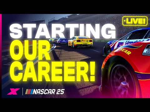 Starting Our NASCAR 25 Career!