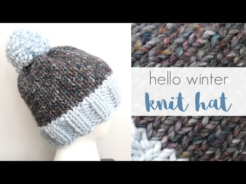What do you call a knitted winter hat?