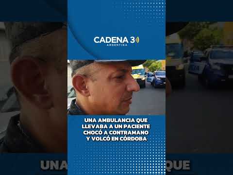 LA AMBULANCIA TERMINÓ DADA VUELTA 🚨