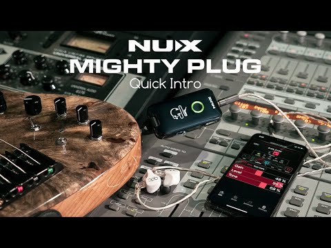 NuX MP-2 Mighty Plug Headphone Preamp with Amp Modeling 2010s - Black image 3