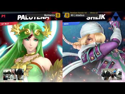 Throwdown Thursday 140 - Winners Quarters - Mystearica (Palutena) vs NG | Amadeus (Sheik)