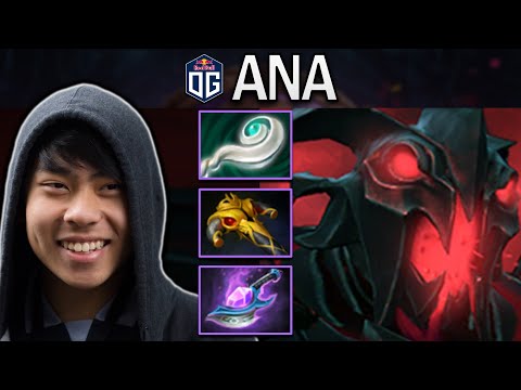 OG.ANA SMURF SHADOW FIEND WITH 18 KILLS - DOTA 2 PRO GAMEPLAY