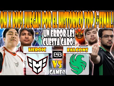 HEROIC vs FALCONS BO3[GAME 2]SEMIFINAL-WISPER, SCOFIELD, DAVAI LAMA VS ATF, MALR1NE-BLAST SLAM 4-ESB