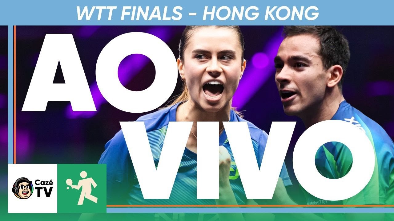 TÊNIS DE MESA | HUGO CALDERANO E BRUNA TAKAHASHI NO WTT FINAL DE HONG KONG