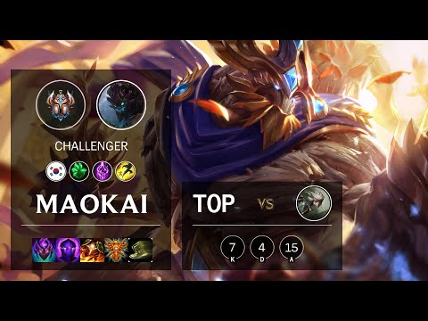 Maokai Top vs Camille - KR Challenger Patch 10.14