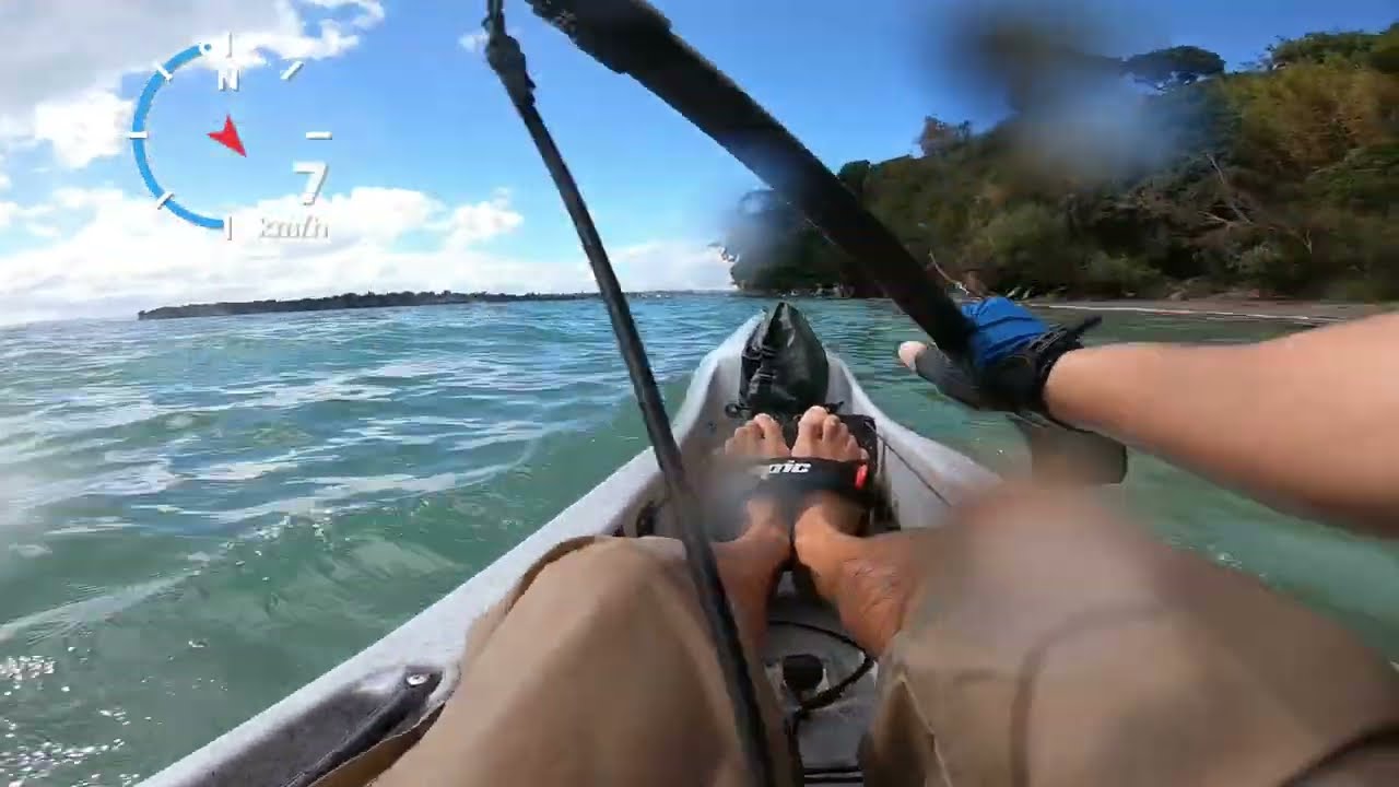 Fun paddle with the Epic V7 surfski