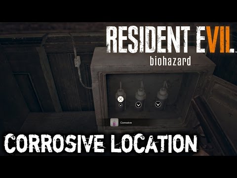 Resident Evil 7 - Where is the Corrosive on the Ship