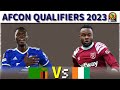 Zambia Vs Ivory Coast | AFCON Qualifiers 2023 | Player Comparison