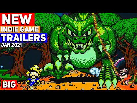 BEST NEW Indie Game Trailers - January 2021