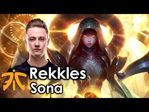 Rekkles picks Sona