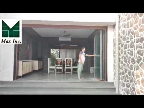 Frameless Stackable Sliding Folding System