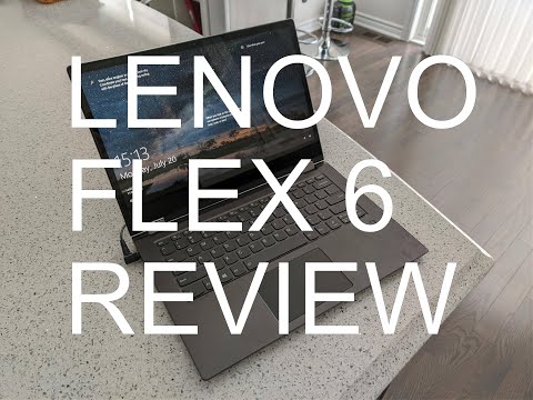 Lenovo Flex 6 14inch in-depth review