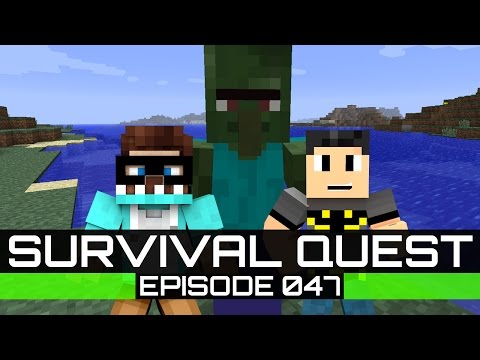 Villager Man?! Minecraft SURVIVAL QUEST S2: Ep 47