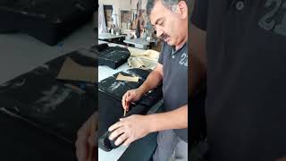 Oto döşeme nasıl yapılır! #autoupholstery #autoleatherupholstery #deri