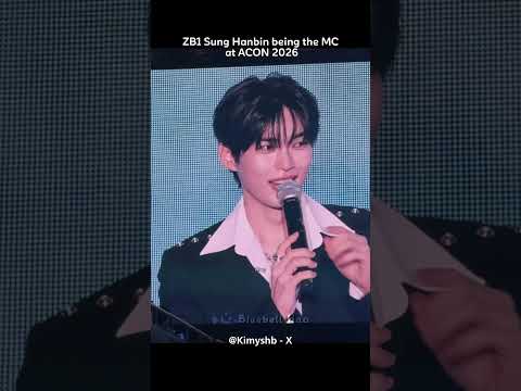 Everyone instantly falling for handsome MC Sung Hanbin😭✨ #sunghanbin#zb1#ateez#sunghanbin #kpop#v...