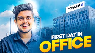First Day in OFFICE VLOG || Apple MacBook 💻 & Goodies *Unboxing* || Bangalore ✈️