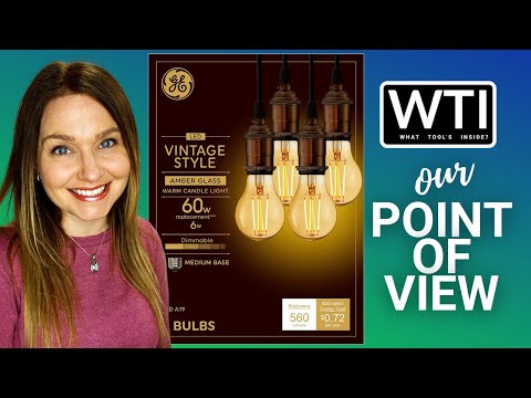 GE Vintage Style LED Light Bulbs - WTI product video review
