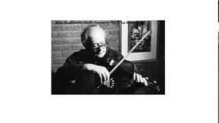 Alun Hoddinott: Violin Concerto No 2 "Le Mistral" Op.153 (1994)