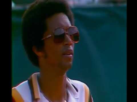 French Open 1978 3R - Arthur Ashe v Jan Kodes