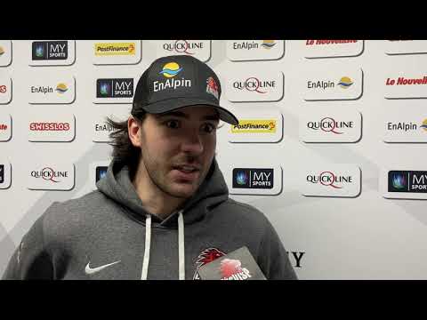 Marc Steiner über den schwierigen Start ins Spiel und die Leistung im 2. & 3. Drittel