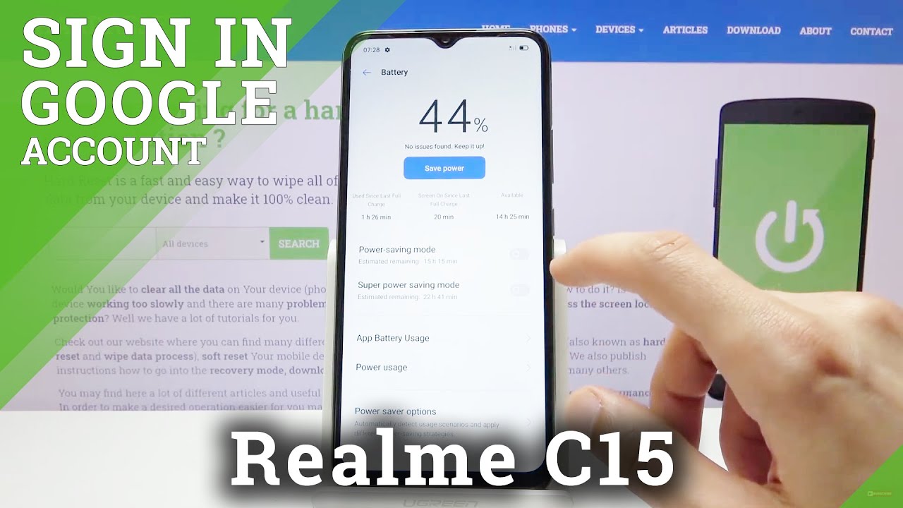 How to Extend Batter Life in Realme C15 – Turn ON / OFF Power Saving Mode