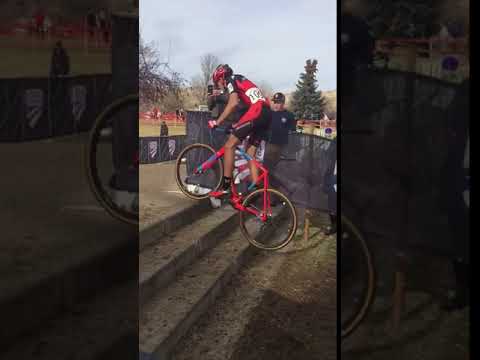 Cyclocross EPIC Stair Hop |  USAC Cyclocross Championship
