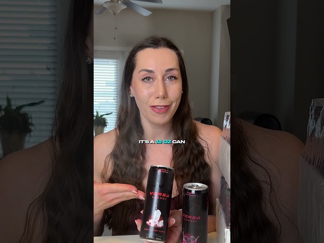 PEScience Versa Energy Drink -- Perfect 125mg Caffeine #energydrink #drinkversa #supplements #focus