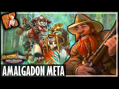 AMALGADON META? ALWAYS HAS BEEN! - Hearthstone Battlegrounds