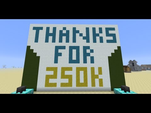 SethBling - A Minecraft Magic Trick--SethBling's Quarter Million Subscriber Special